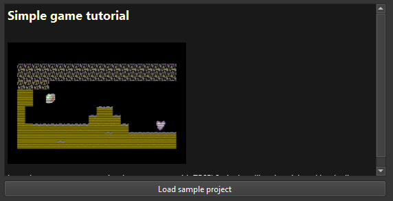 Load Sample Project